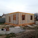 Строим дом из СИП панелей в г. Судаке