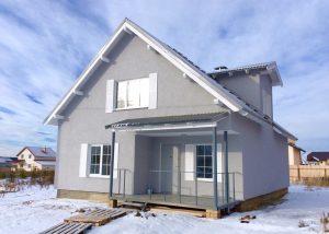 строительство дома зимой